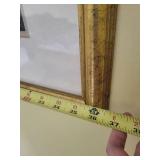 Floral Still Life Print - Pink Hydrangea in Gold Frame