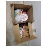 Holiday Gift Wrapping Supplies - Assorted Ribbons, Gift Bags & Marshmallow Tin Set