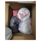 Holiday Gift Wrapping Supplies - Assorted Ribbons, Gift Bags & Marshmallow Tin Set