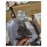 Santa Figurine with Boxed Holiday Decor - Christmas Ornaments