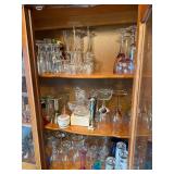 Vintage Bassett Furniture China Cabinet - Contents not included