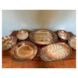 Vintage Silver-Plated Serving Tray and Bowl Set - Sheffield