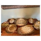 Vintage Silver-Plated Serving Tray and Bowl Set - Sheffield