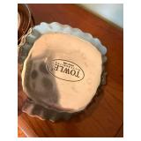 Vintage Silver and Metal Serving Lot: Bowls, Pitchers, Goblets