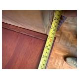 Solid Wood Wine Rack Geometric Design