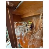 Assorted Glassware Collection with Wine Glasses and Tumblers