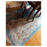 Royal Palace Handmade Floral Wool Rug 5