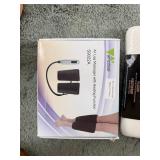 Non-Slip Luxury Spa Bath Pillow & Amzdeal Air Leg Massager