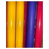 Assorted Colorful Givenchy Wrapping Paper Rolls Lot