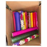 Assorted Colorful Givenchy Wrapping Paper Rolls Lot