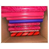 Assorted Colorful Givenchy Wrapping Paper Rolls Lot