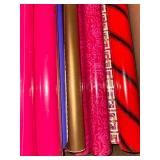 Assorted Colorful Givenchy Wrapping Paper Rolls Lot