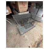 One Medium and One Large Kennel and a Large Travel Kennel