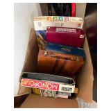 Vintage Board Games Lot: Monopoly, Life, Trivial Pursuit & More