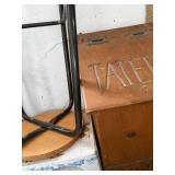 Vintage Taters and Onions Wood Storage Box