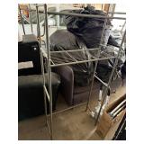 Sturdy Metal 4-Tier Shelving Unit for Storage Over the Toilet Unit/Etagere