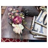 Home Decor Bundle: Artificial Floral Arrangements & Decorative Signs