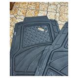 Heavy Duty Rubber Vehicle Floor Mats - Pair
