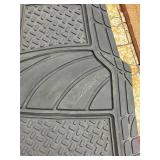 Heavy Duty Rubber Vehicle Floor Mats - Pair