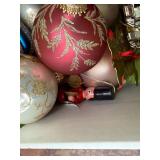 Vintage Christmas Ornaments Set: Glass Baubles and Decorations