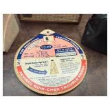 Sunbeam Vintage Electric Shaver, Vintage Looking Speaker & Accessories with Goren Bidding Wheel Discs, Petite Postal Scale