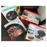Hamilton Beach Fast Grilled Taste - Krups Slice It - Indoor BBQ Grill - 2 Coffee Makers
