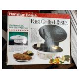 Hamilton Beach Fast Grilled Taste - Krups Slice It - Indoor BBQ Grill - 2 Coffee Makers