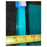 Teal 3-Tier Plastic Crate Storage Tower - Stackable Organizer