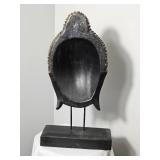 Thai Gold Tone Buddha Mask