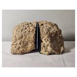 Polished Geode Bookends