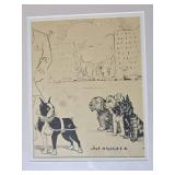 Series of 1930s Canine Illustrations by Vincenzo Zito