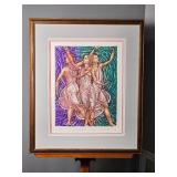 David Warren Signed Serigraph Dancers X Three, 225/350