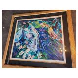 Barbara Wood Signed Serigraph Solitaire, 169/350