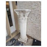 Neoclassical Plaster Column Pedestal