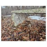 Classical Concrete Garden Bench