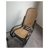 Bentwood Cane Seat Rocking Chair