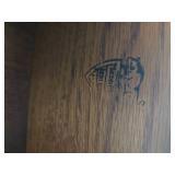 Tiger Maple Chippendale Style Slant Front Desk