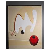 Signed Contemporary Abstract Modernist Oil Painting on Canvas