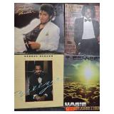 Soul Funk and R and B Vinyl Record Collection Featuring Michael Jackson and Marvin Gaye