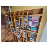 Teak Bookcase Shelving Five Unit System