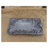 Arthur Court 1996 Grape Pattern Aluminum Serving Tray (12" x 6