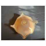 Vintage Large Murano Style Art Glass, Candy Dish/Centerpiece
