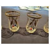 Vintage French Liquer or Shot Glasses