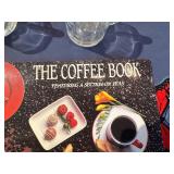 "The Coffee Book" with Two Glass Espresso Cups