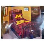 Twin/Full University of Minnesota Comforter Set 72" x 86" Includes Two Pillow Shams 24" x 30"