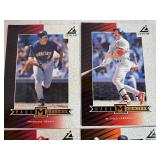 Pinnacle Baseball Large Cards Featuring Mystery Card within the Large Card (8 Cards)