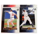 Pinnacle Baseball Large Cards Featuring Mystery Card within the Large Card (8 Cards)