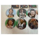 Vintage Timberwolves Trading Cards 90, 92-93, 93-94 and Team Buttons
