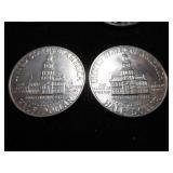 Ten Kennedy Half Dollars