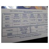 Two US Mint State Quarter Proof Sets